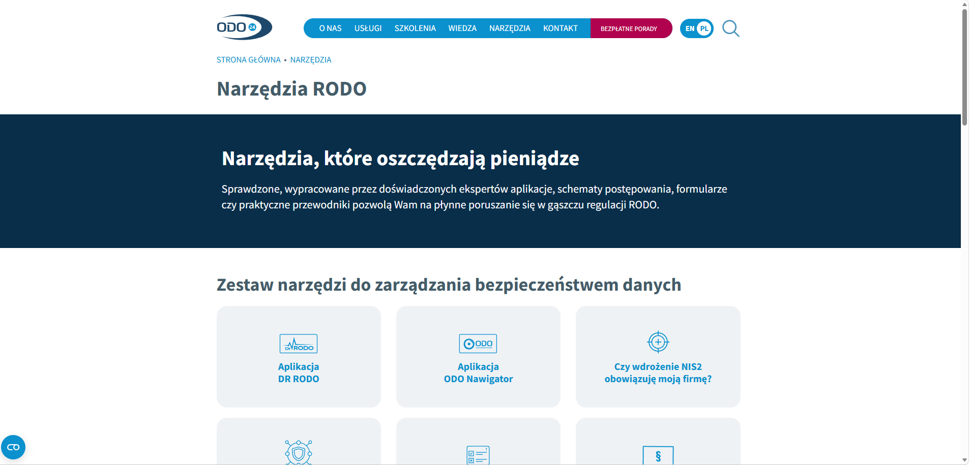 Horizon-UAE redesigned homepage
